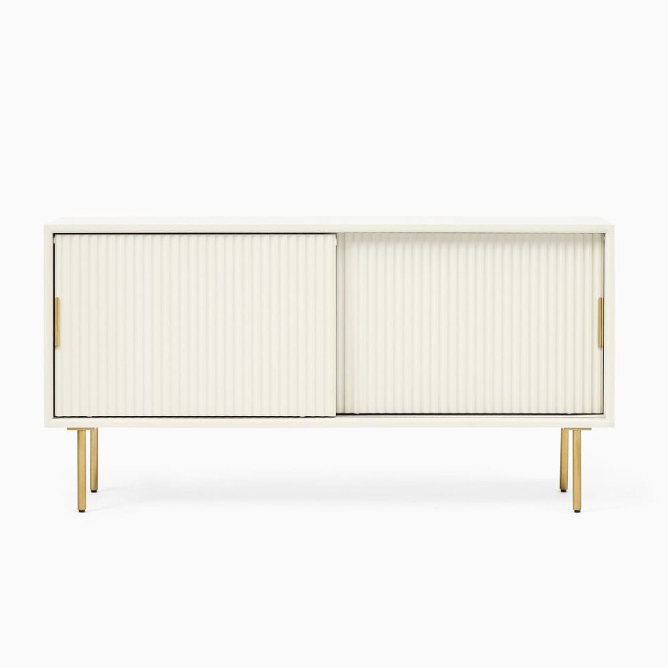 Quinn Shallow Media Console (122 cm) West Elm UK